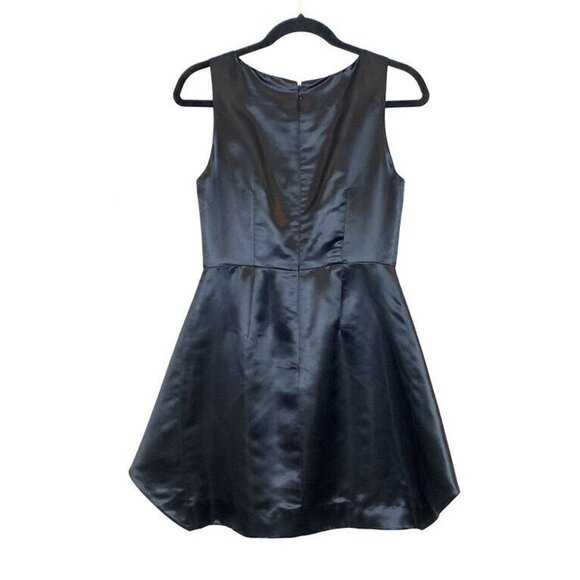 Alice + Olivia S Black Silk Fortune Cookie Dress - Picture 4 of 4